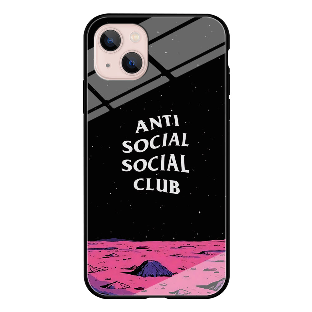 Anti Social Club Moon iPhone 15 Plus Case-Phone Case-Tempered Glass Case-Altracase