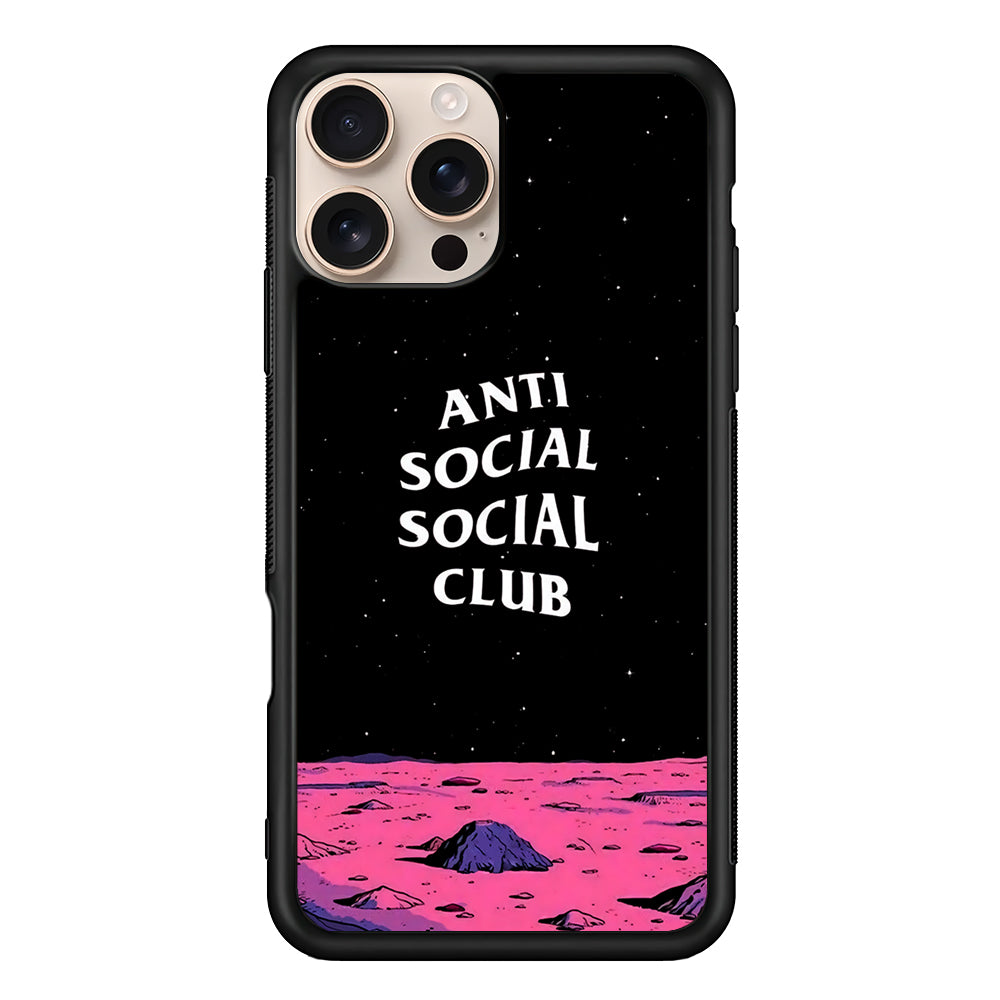 Anti Social Club Moon iPhone 16 Pro Case - Altracase