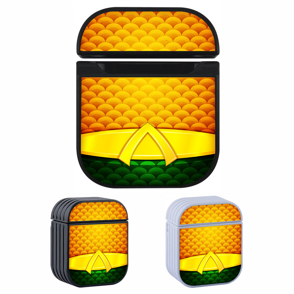 Aquaman Costume Superheroes Hard Plastic Case Cover For Apple Airpods-AirPod Case-Altracase