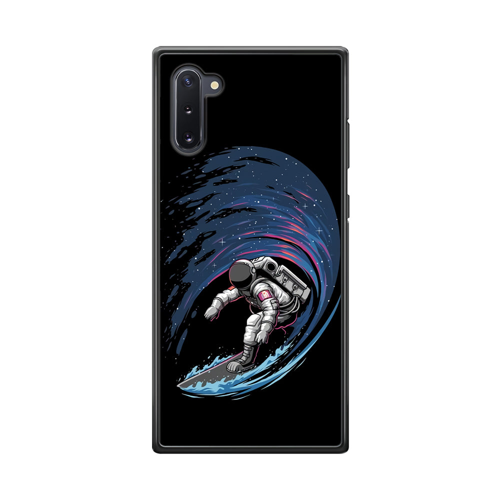 Astronaut Surfing The Sky Samsung Galaxy Note 10 Case-Phone Case-Tempered Glass Case-Altracase