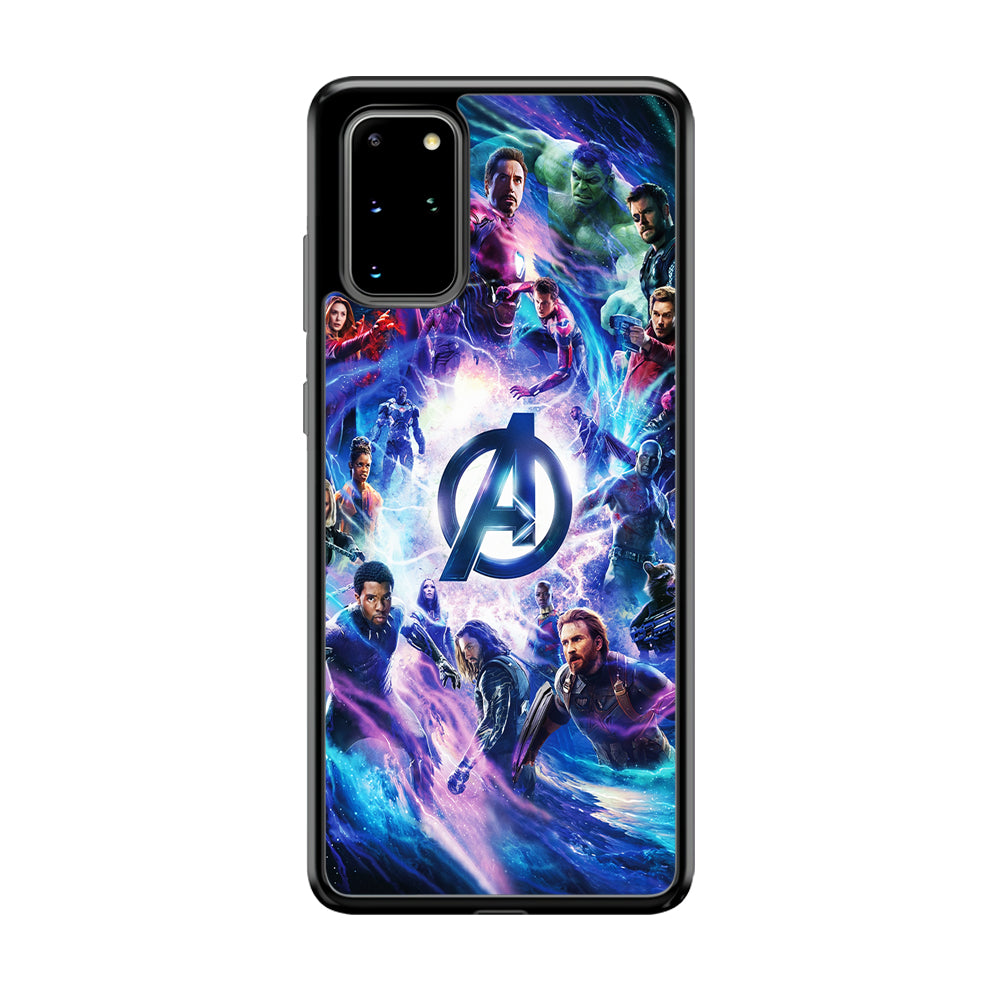 Avengers All Heroes Samsung Galaxy S20 Plus Case-Phone Case-Tempered Glass Case-Altracase