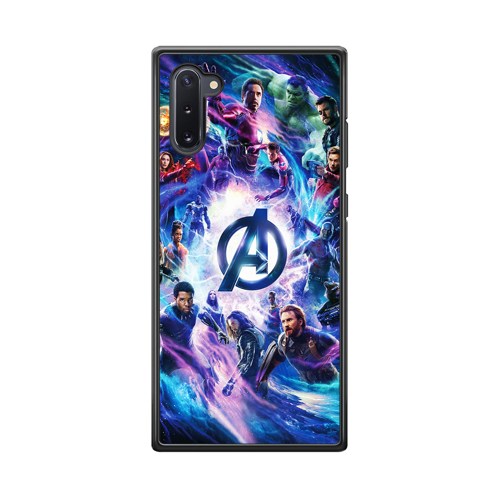 Avengers All Heroes Samsung Galaxy Note 10 Case-Phone Case-Tempered Glass Case-Altracase