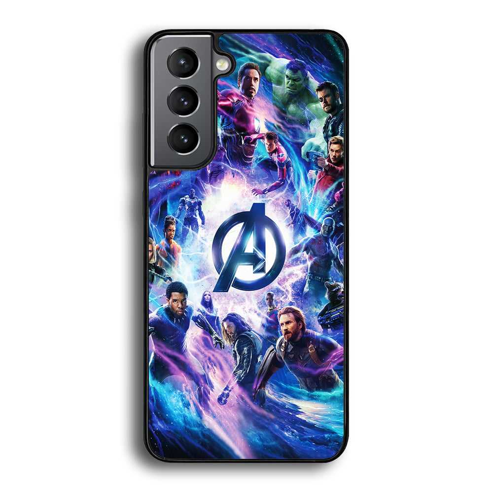 Avengers All Heroes Samsung Galaxy S25 Plus Case-Phone Case-Tempered Glass Case-Altracase