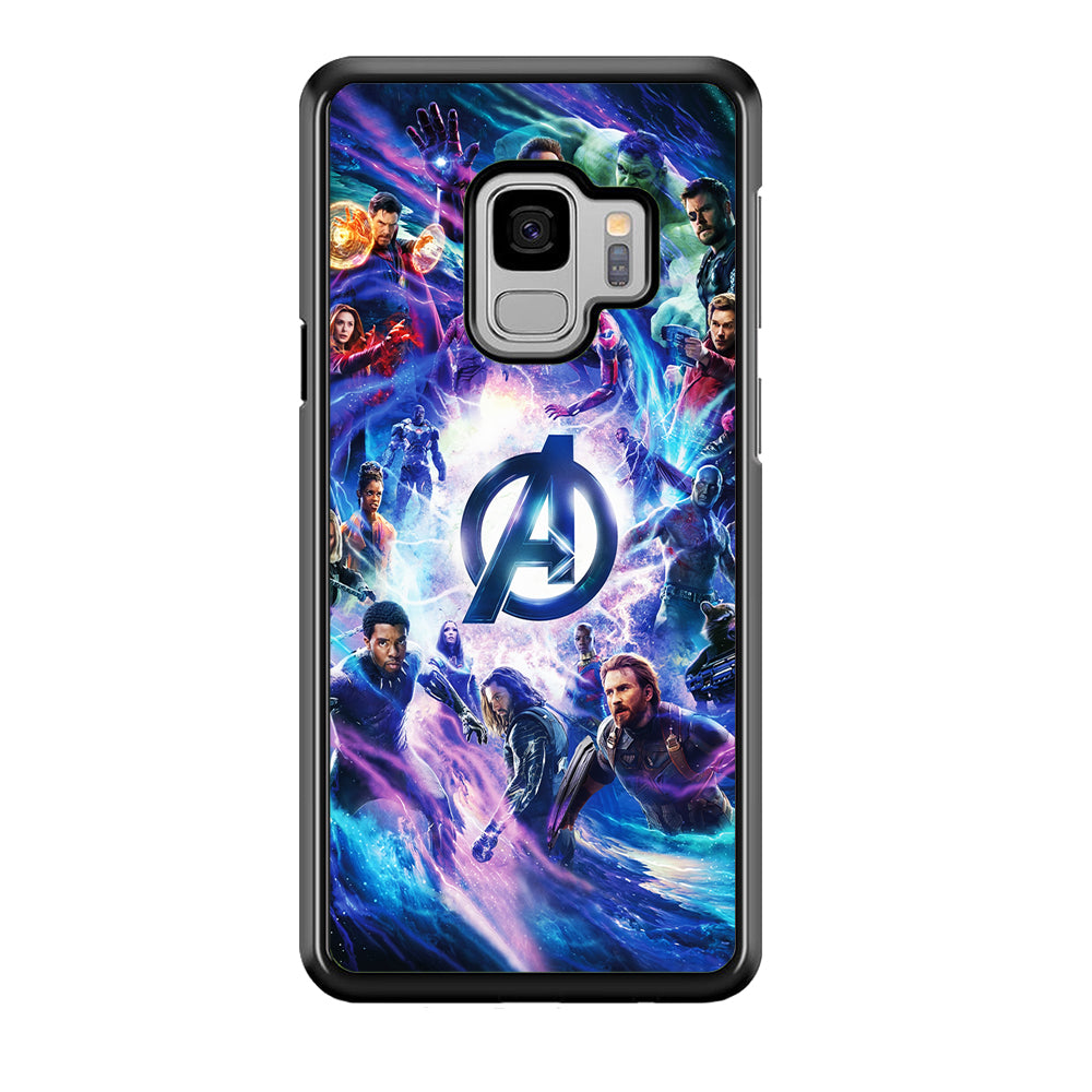 Avengers All Heroes Samsung Galaxy S9 Case-Phone Case-Tempered Glass Case-Altracase