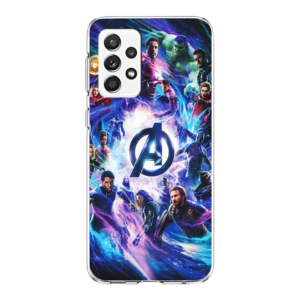 Avengers All Heroes Samsung Galaxy A52 Case-Phone Case-Clear Soft Case-Altracase