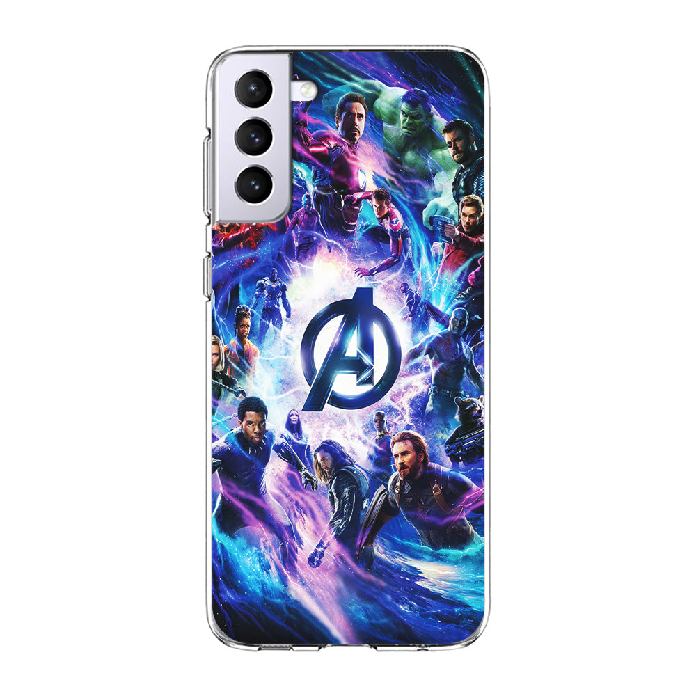 Avengers All Heroes Samsung Galaxy S22 Case-Phone Case-Clear Soft Case-Altracase