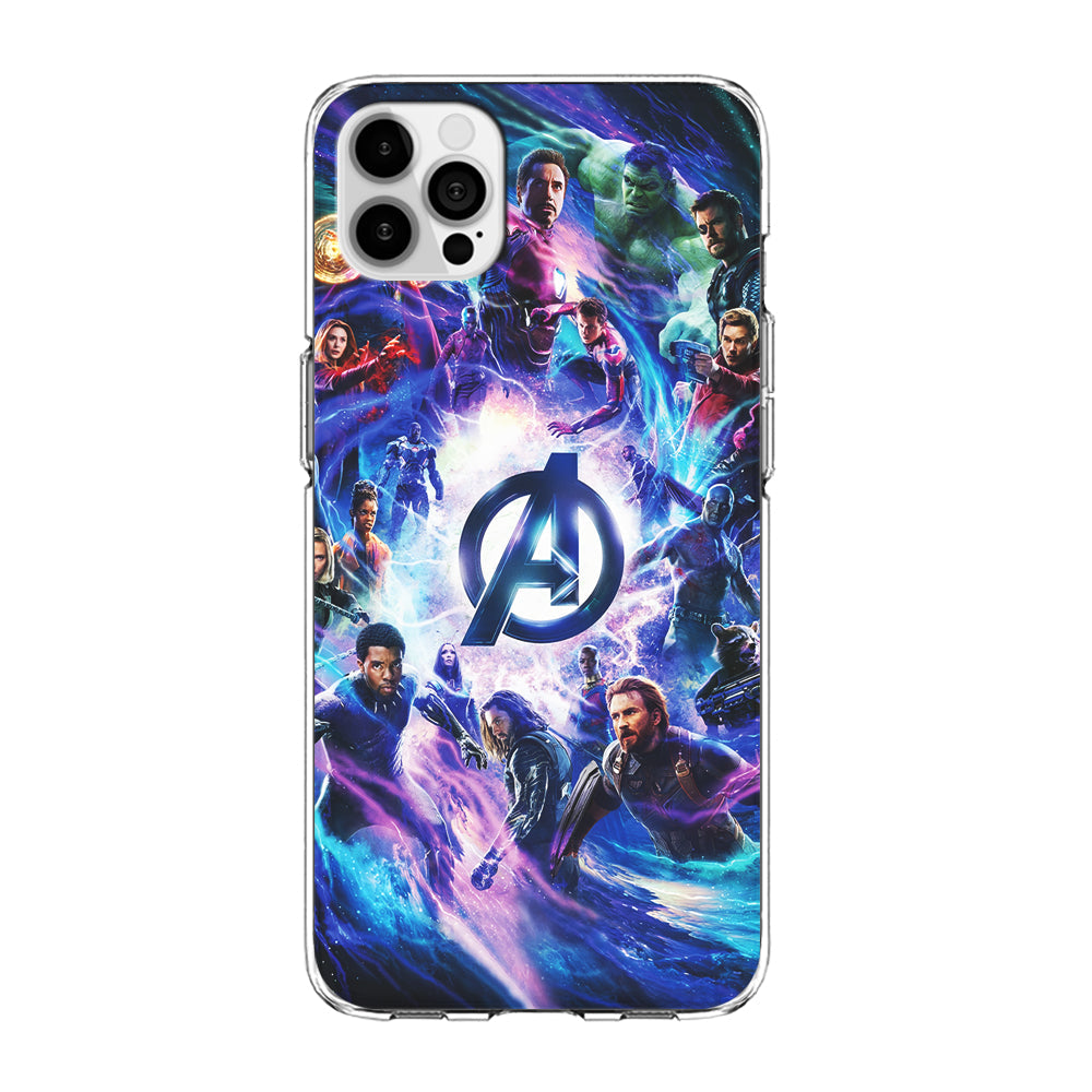 Avengers All Heroes iPhone 14 Pro Case-Phone Case-Clear Soft Case-Altracase