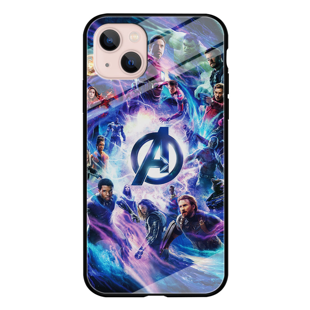 Avengers All Heroes iPhone 15 Plus Case-Phone Case-Tempered Glass Case-Altracase