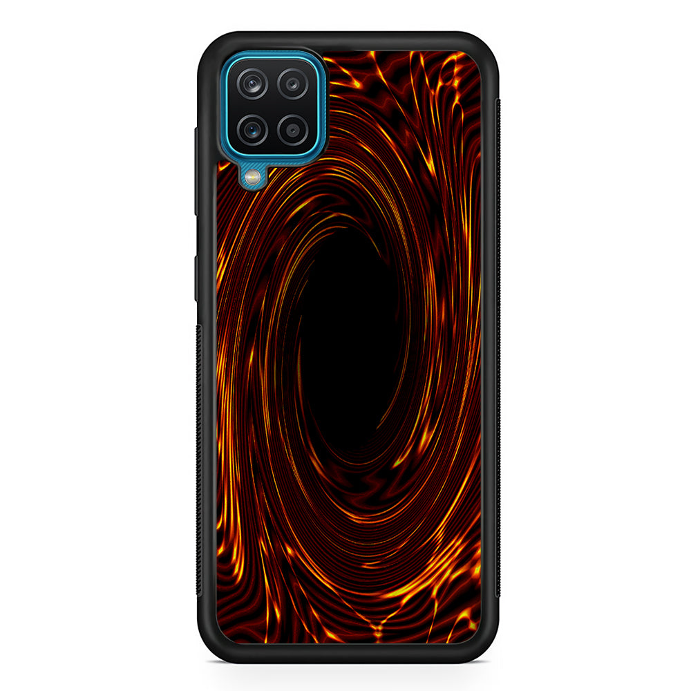 Back Card Yu-Gi-Oh Samsung Galaxy A12 Case-Phone Case-Rubber Black (2D Case)-Altracase