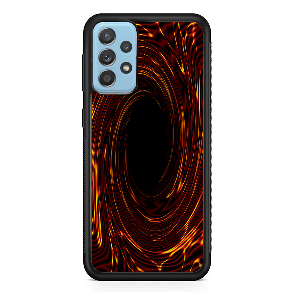 Back Card Yu-Gi-Oh Samsung Galaxy A72 Case-Phone Case-Rubber Black (2D Case)-Altracase