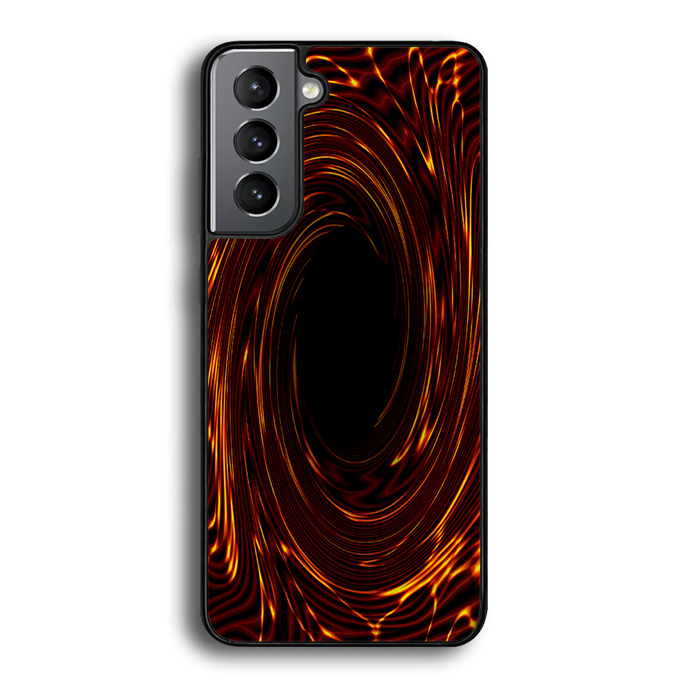 Back Card Yu-Gi-Oh Samsung Galaxy S21 Plus Case-Phone Case-Rubber Black (2D Case)-Altracase