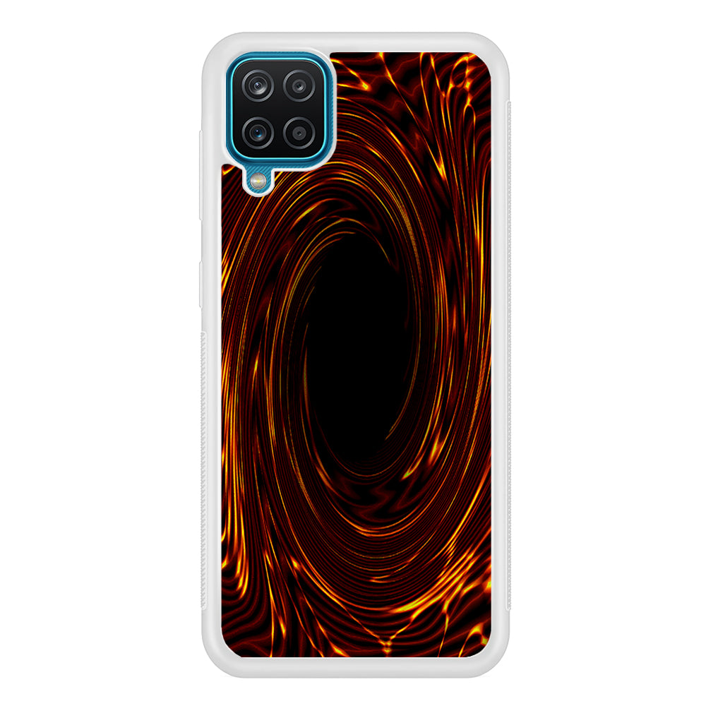 Back Card Yu-Gi-Oh Samsung Galaxy A12 Case-Phone Case-Rubber White (2D Case)-Altracase