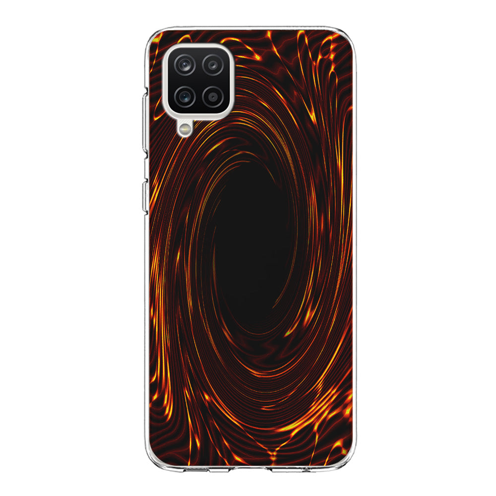 Back Card Yu-Gi-Oh Samsung Galaxy A12 Case-Phone Case-Clear Soft Case-Altracase