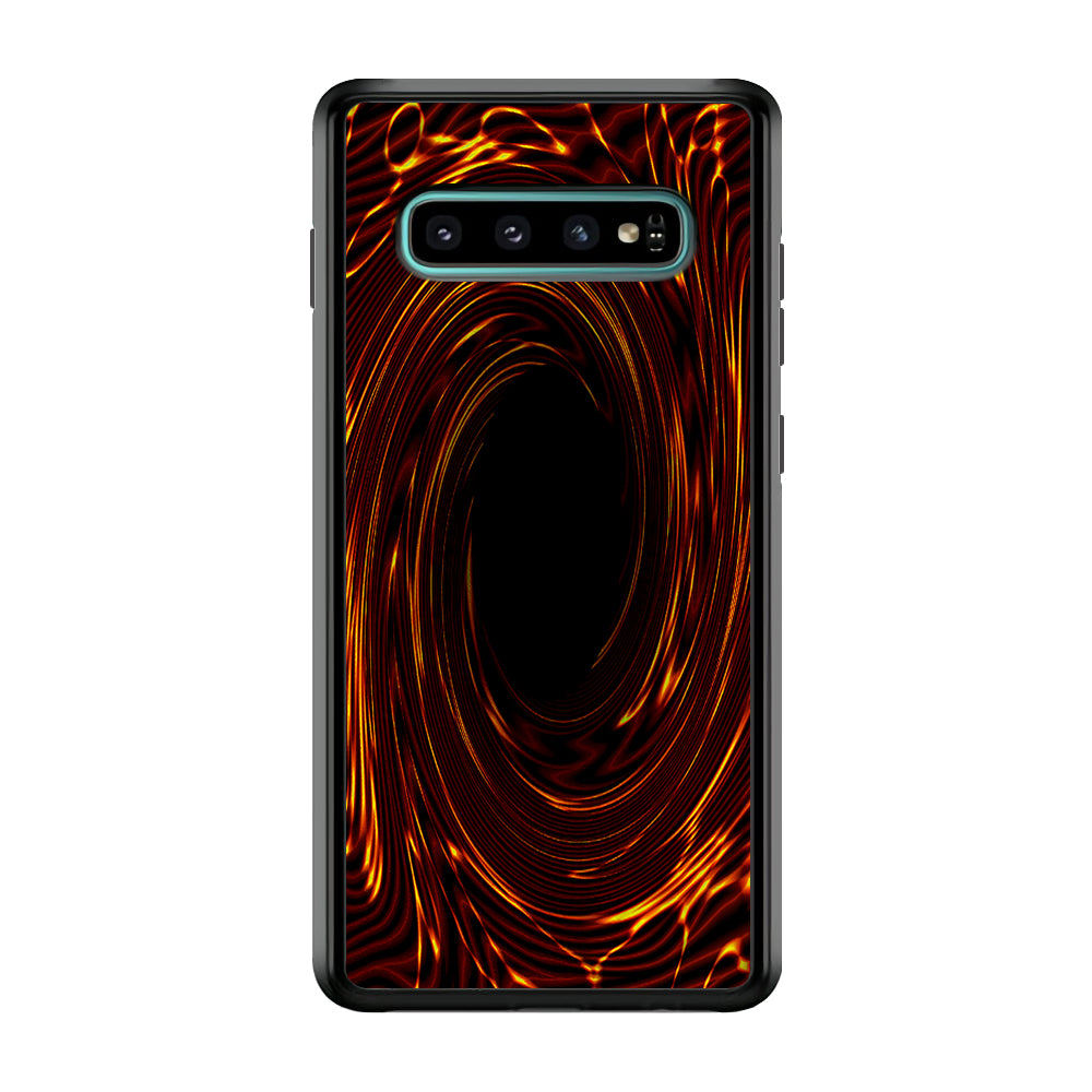 Back Card Yu-Gi-Oh Samsung Galaxy S10 Plus Case-Phone Case-Rubber Black (2D Case)-Altracase