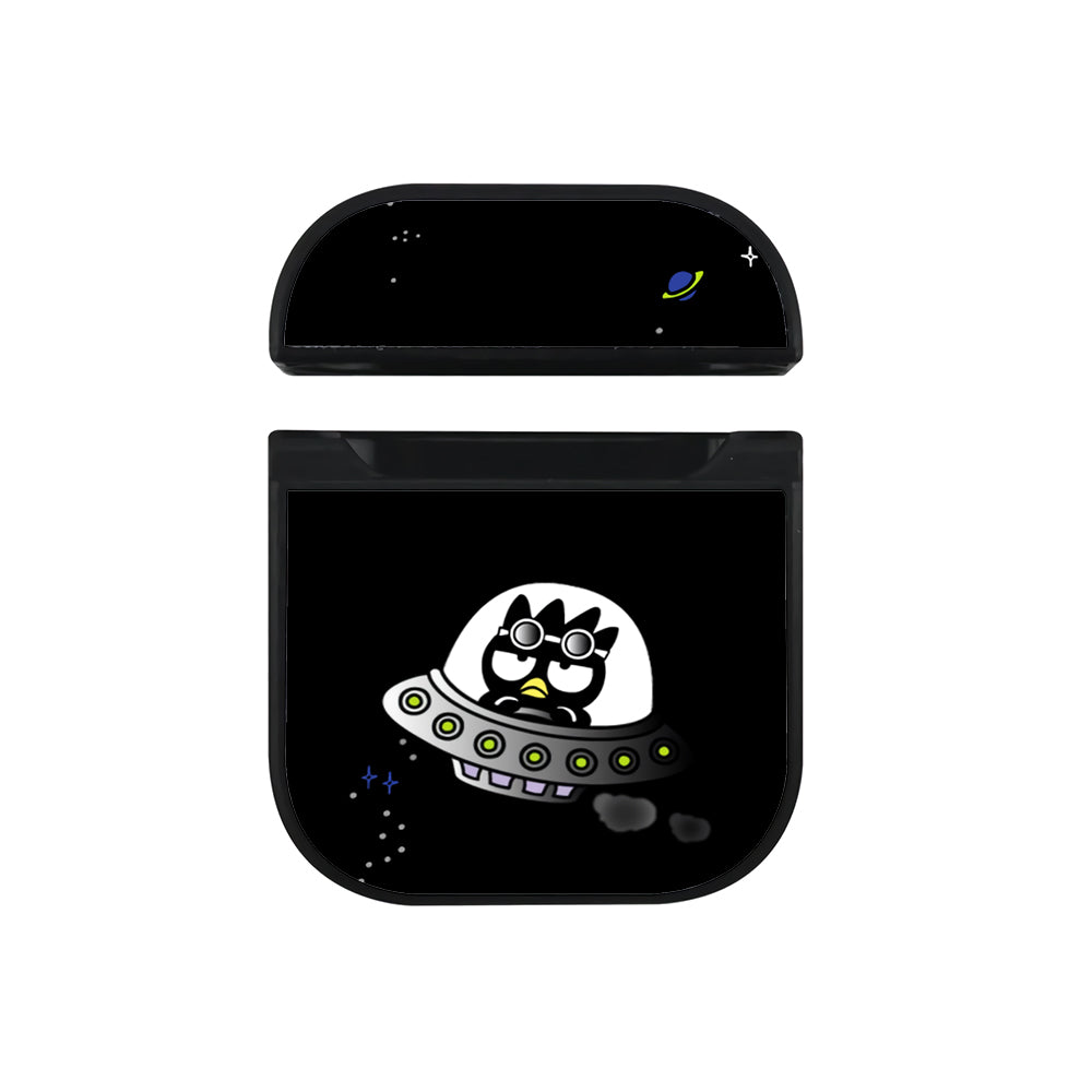 Bad Badtz-Maru Boarding A Spaceship Apple AirPods Case-AirPod Case-Black-Altracase