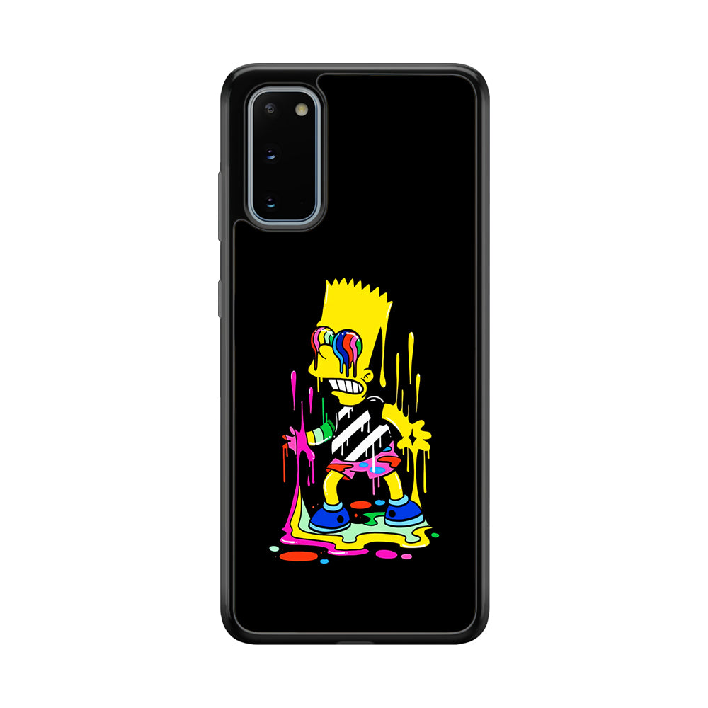 Bart Simpson Painting Samsung Galaxy S20 Case-Phone Case-Tempered Glass Case-Altracase