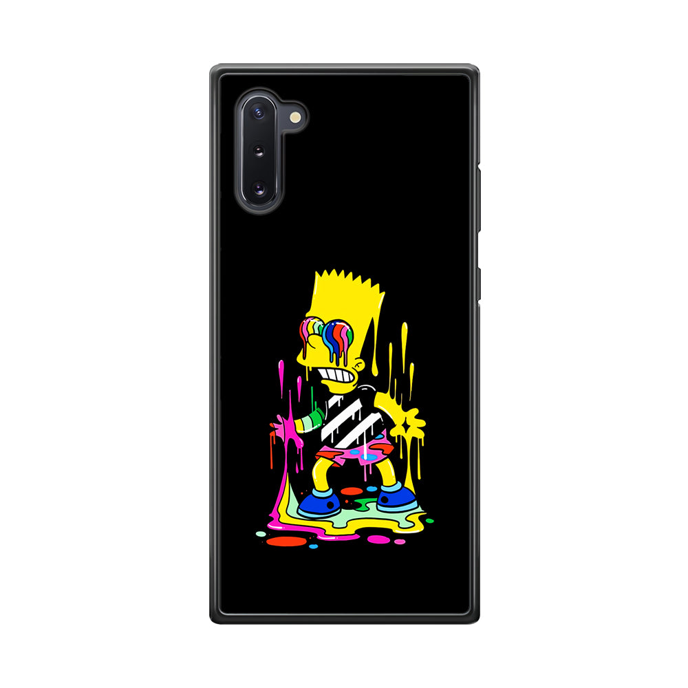 Bart Simpson Painting Samsung Galaxy Note 10 Case-Phone Case-Tempered Glass Case-Altracase
