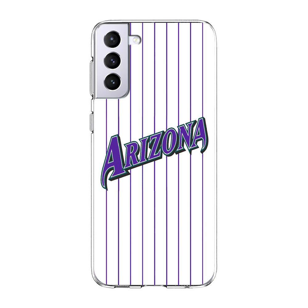 Baseball Arizona Diamondbacks MLB 001 Samsung Galaxy S21 Plus Case-Phone Case-Clear Soft Case-Altracase