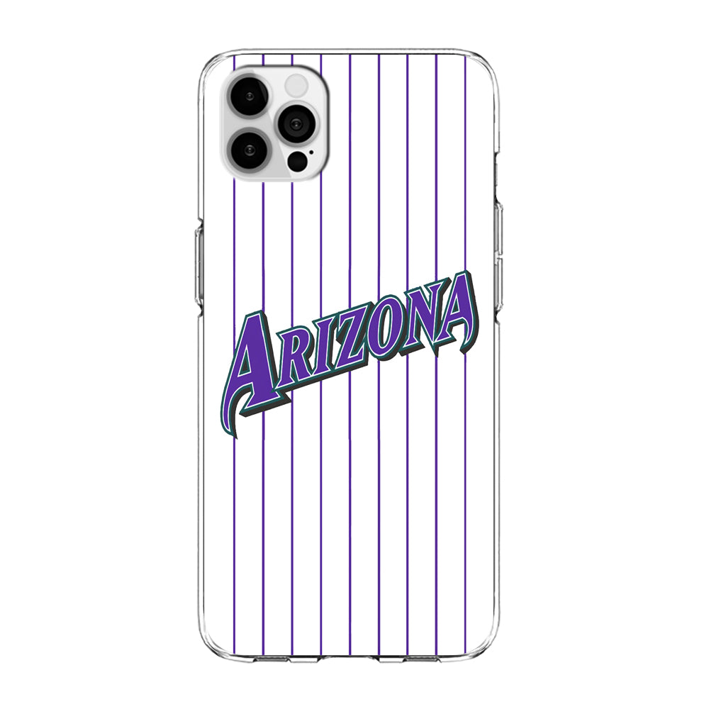 Baseball Arizona Diamondbacks MLB 001 iPhone 14 Pro Case-Phone Case-Clear Soft Case-Altracase