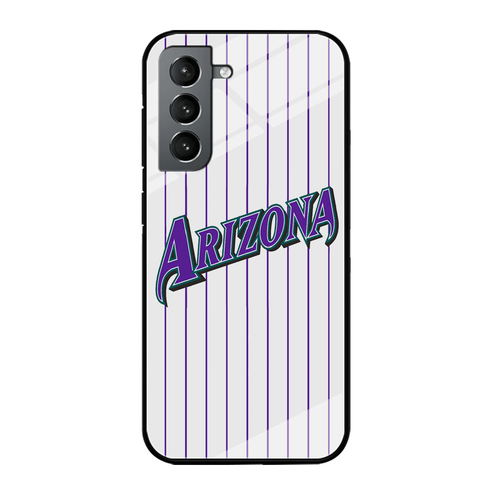 Baseball Arizona Diamondbacks MLB 001 Samsung Galaxy S24 Case-Phone Case-Tempered Glass Case-Altracase