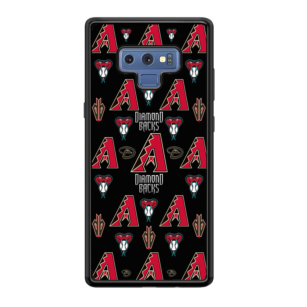 Baseball Arizona Diamondbacks MLB 002 Samsung Galaxy Note 9 Case-Phone Case-Tempered Glass Case-Altracase