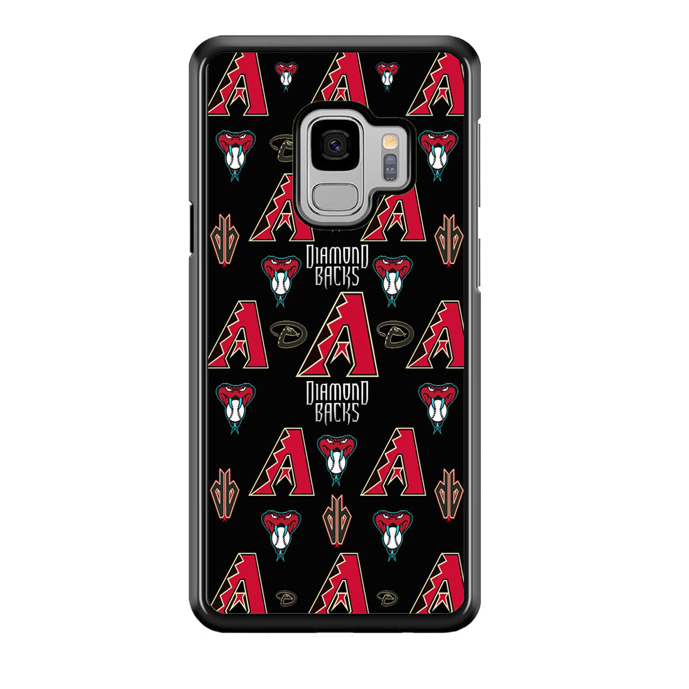 Baseball Arizona Diamondbacks MLB 002 Samsung Galaxy S9 Case-Phone Case-Tempered Glass Case-Altracase
