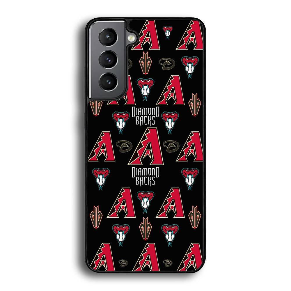 Baseball Arizona Diamondbacks MLB 002 Samsung Galaxy S21 Case-Phone Case-Tempered Glass Case-Altracase