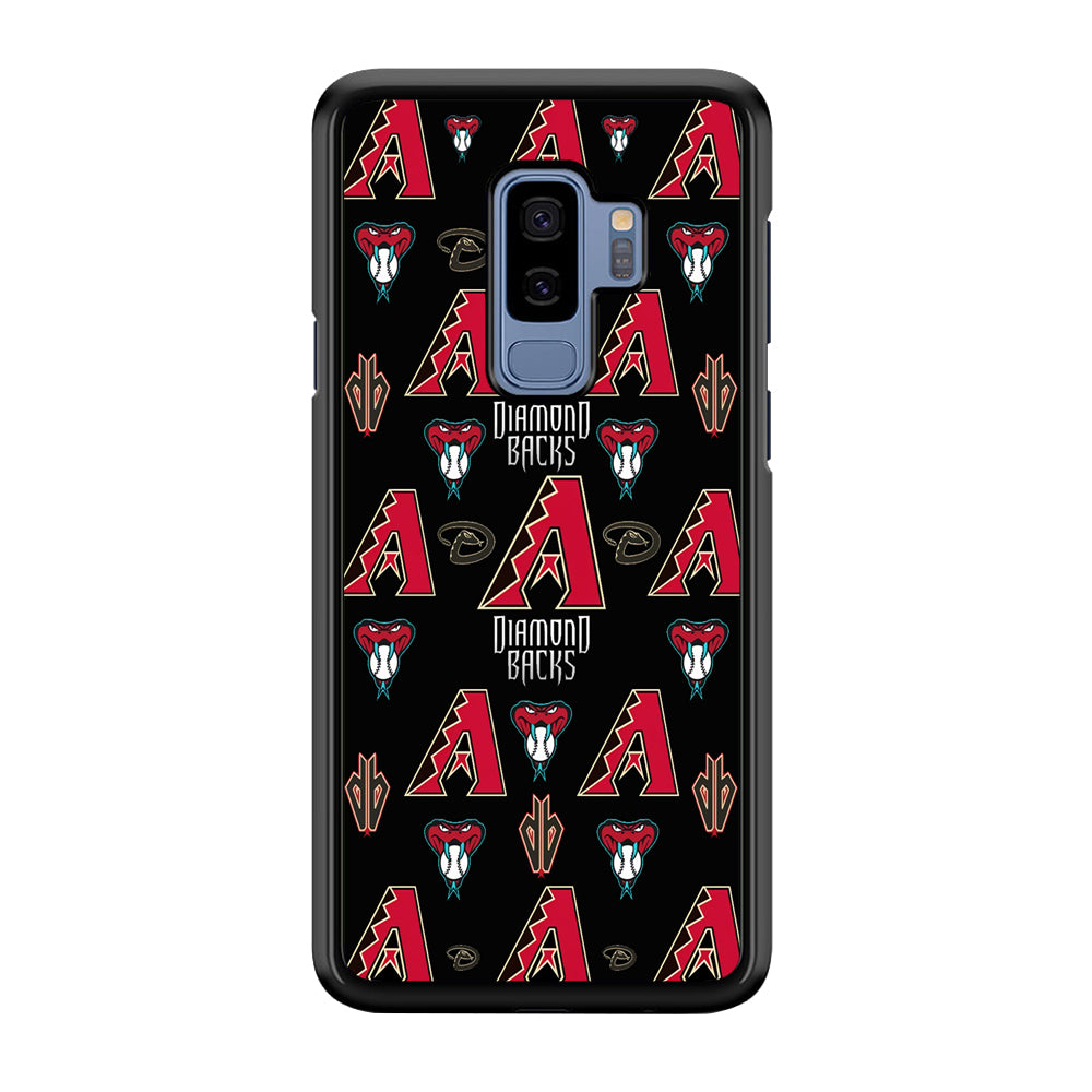 Baseball Arizona Diamondbacks MLB 002 Samsung Galaxy S9 Plus Case-Phone Case-Tempered Glass Case-Altracase