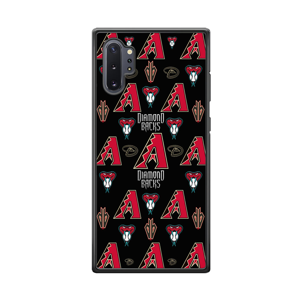 Baseball Arizona Diamondbacks MLB 002 Samsung Galaxy Note 10 Plus Case-Phone Case-Tempered Glass Case-Altracase