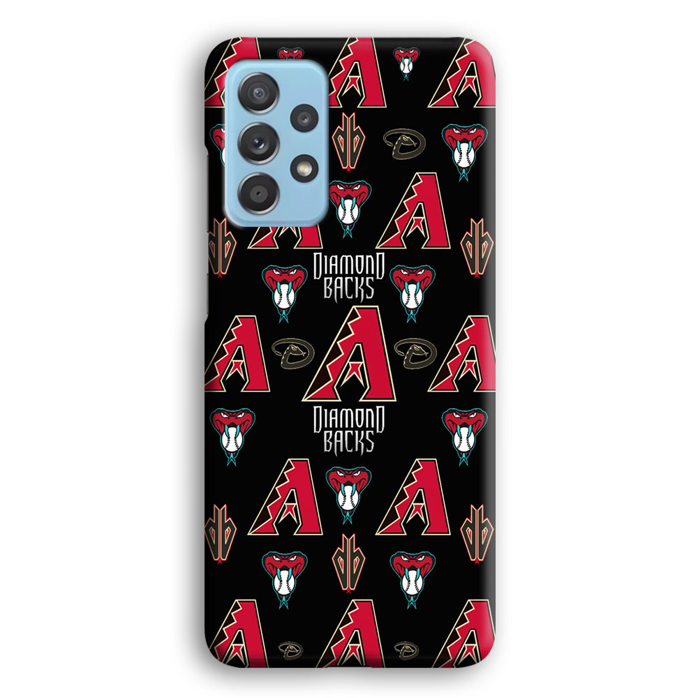 Baseball Arizona Diamondbacks MLB 002 Samsung Galaxy A72 Case-Phone Case-3D Case-Altracase