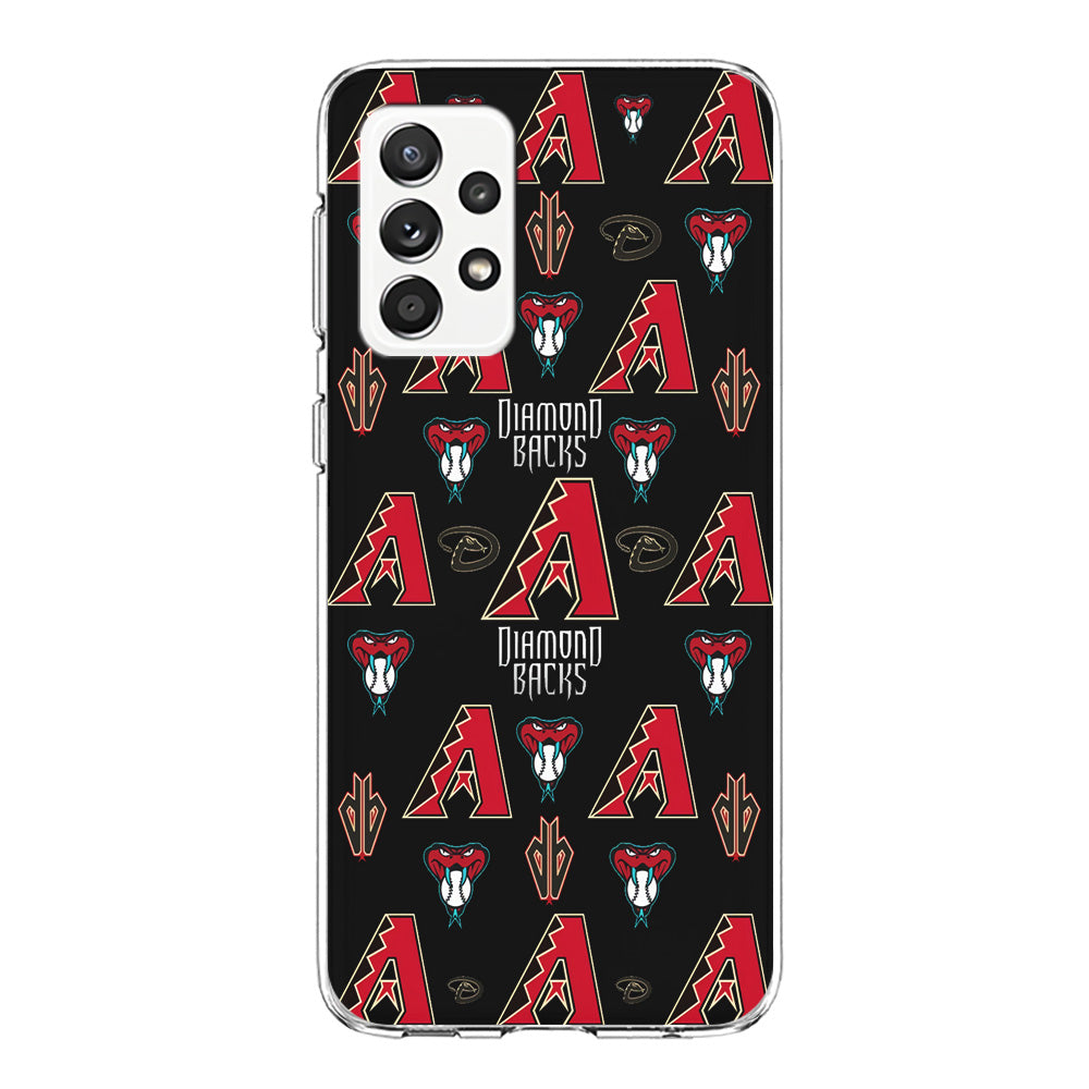 Baseball Arizona Diamondbacks MLB 002 Samsung Galaxy A72 Case-Phone Case-Clear Soft Case-Altracase