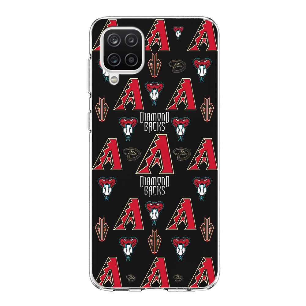 Baseball Arizona Diamondbacks MLB 002 Samsung Galaxy A12 Case-Phone Case-Clear Soft Case-Altracase