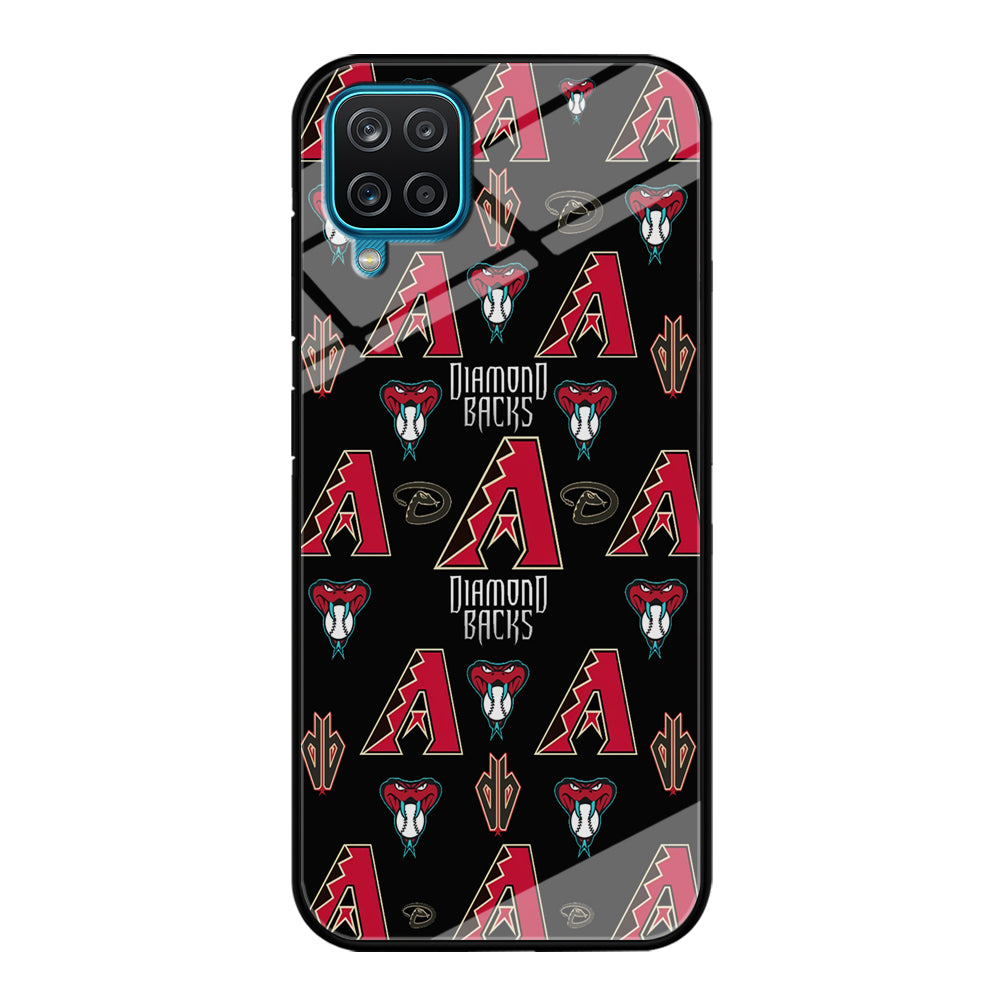 Baseball Arizona Diamondbacks MLB 002 Samsung Galaxy A12 Case-Phone Case-Tempered Glass Case-Altracase