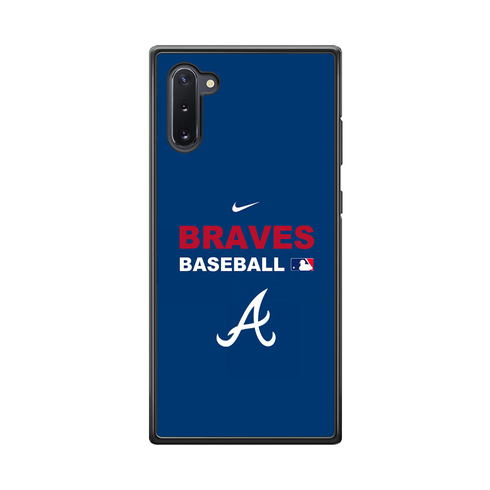 Baseball Atlanta Braves MLB 001 Samsung Galaxy Note 10 Case-Phone Case-Tempered Glass Case-Altracase