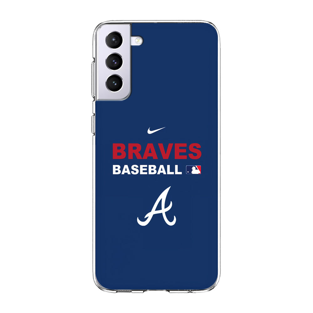 Baseball Atlanta Braves MLB 001 Samsung Galaxy S21 Plus Case-Phone Case-Clear Soft Case-Altracase