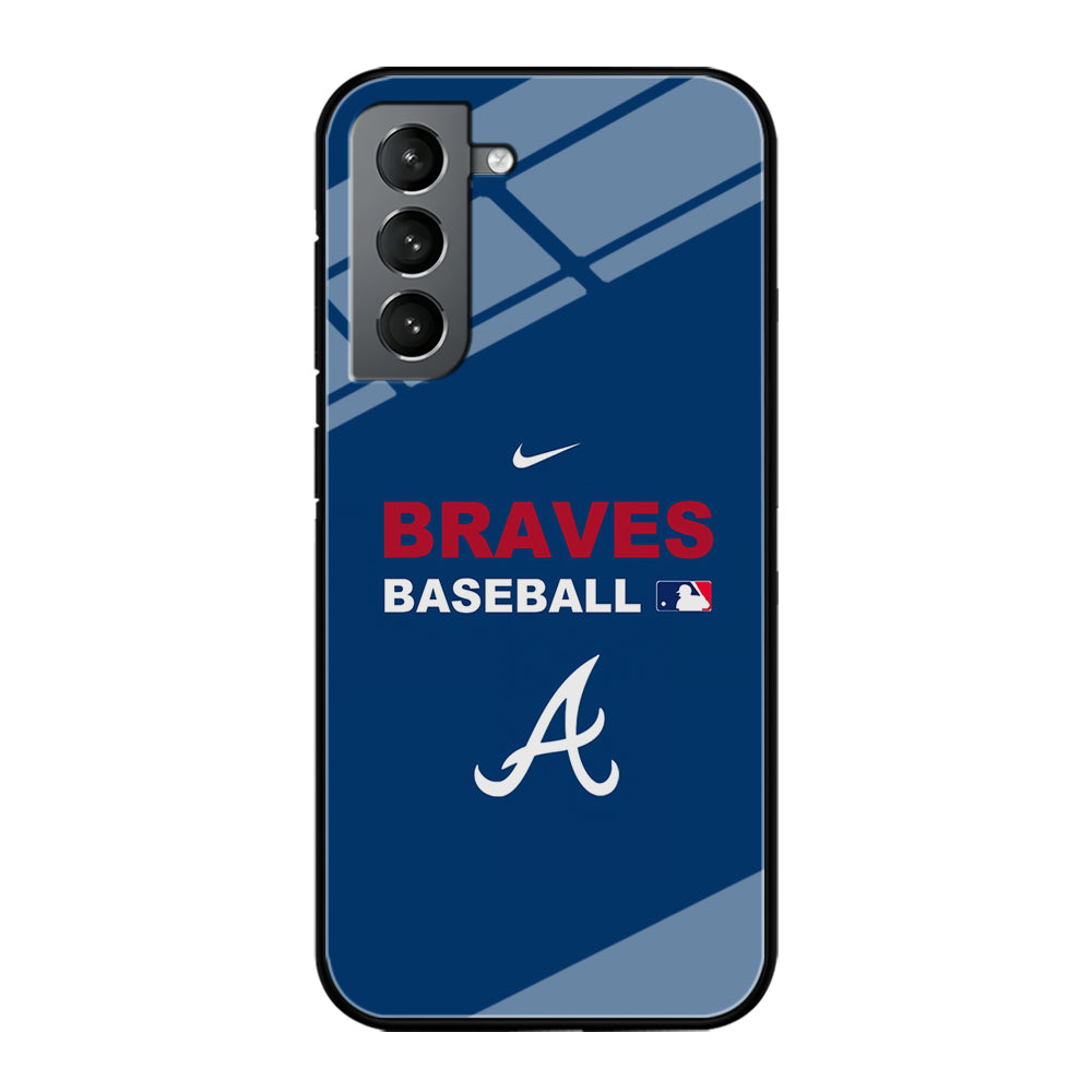 Baseball Atlanta Braves MLB 001 Samsung Galaxy S21 Plus Case-Phone Case-Tempered Glass Case-Altracase