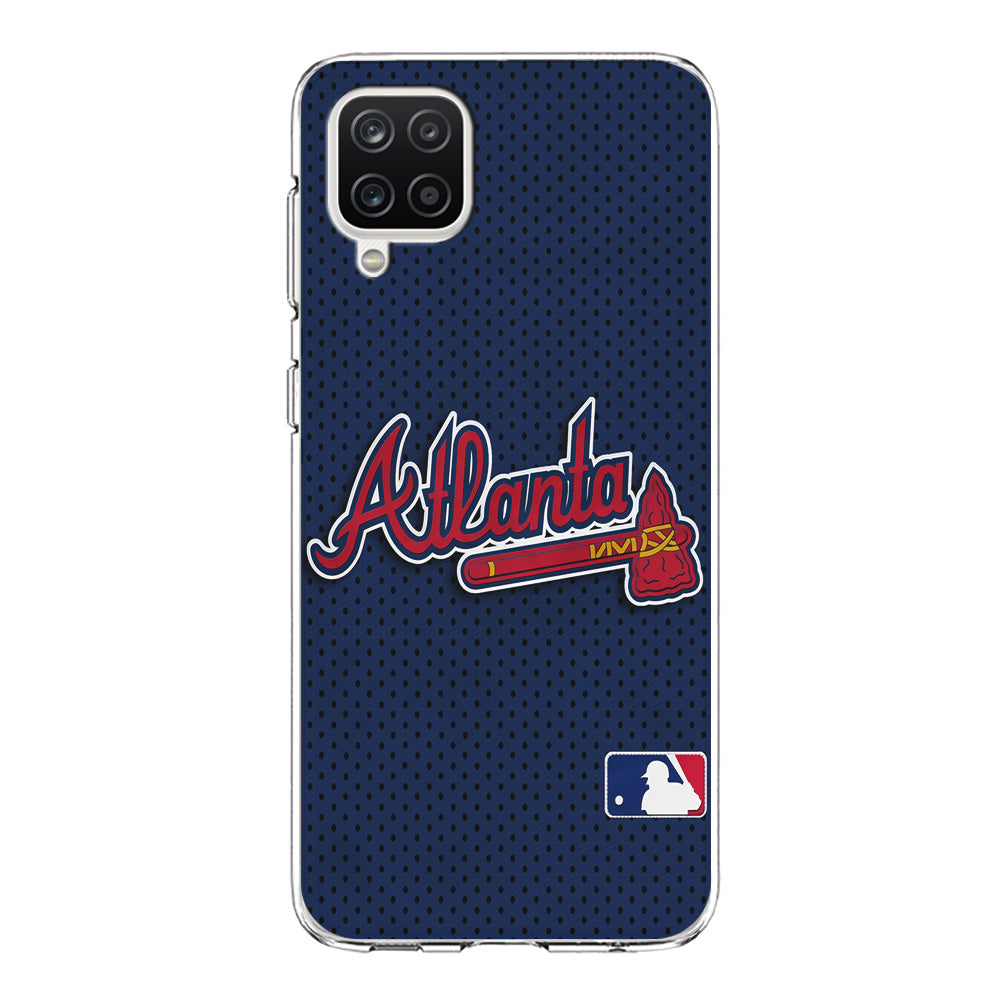 Baseball Atlanta Braves MLB 002 Samsung Galaxy A12 Case-Phone Case-Clear Soft Case-Altracase
