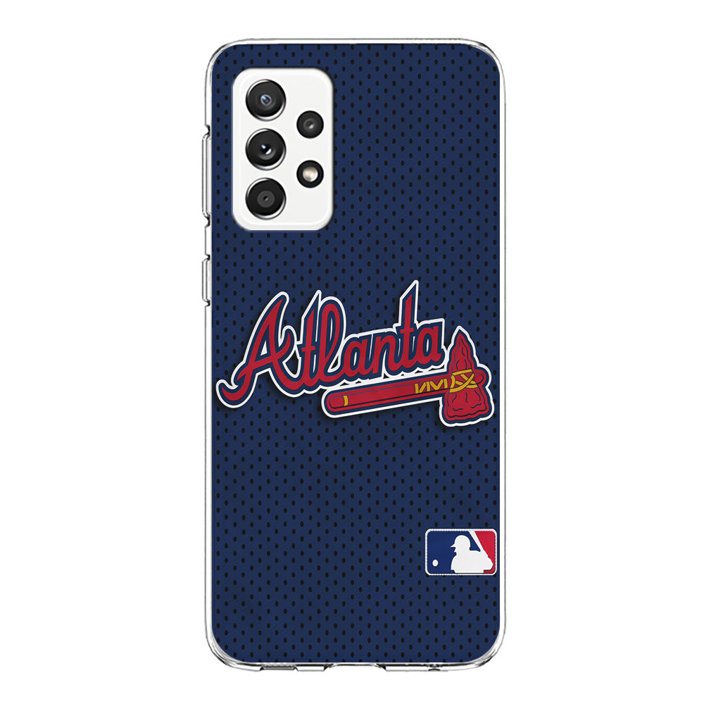 Baseball Atlanta Braves MLB 002 Samsung Galaxy A72 Case-Phone Case-Clear Soft Case-Altracase