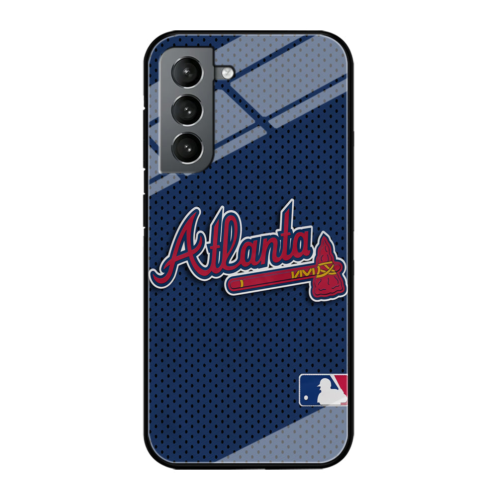 Baseball Atlanta Braves MLB 002 Samsung Galaxy S23 Case-Phone Case-Tempered Glass Case-Altracase