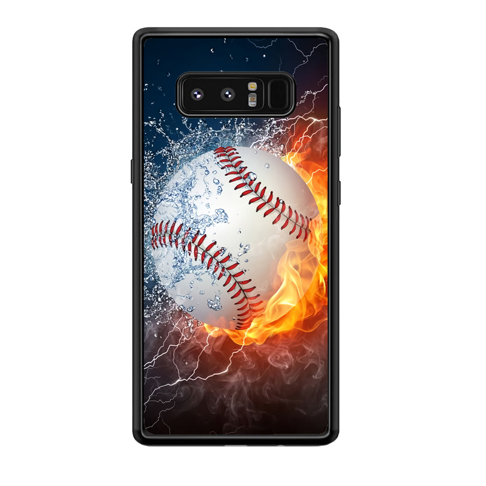 Baseball Ball Cool Art Samsung Galaxy Note 8 Case-Phone Case-Tempered Glass Case-Altracase