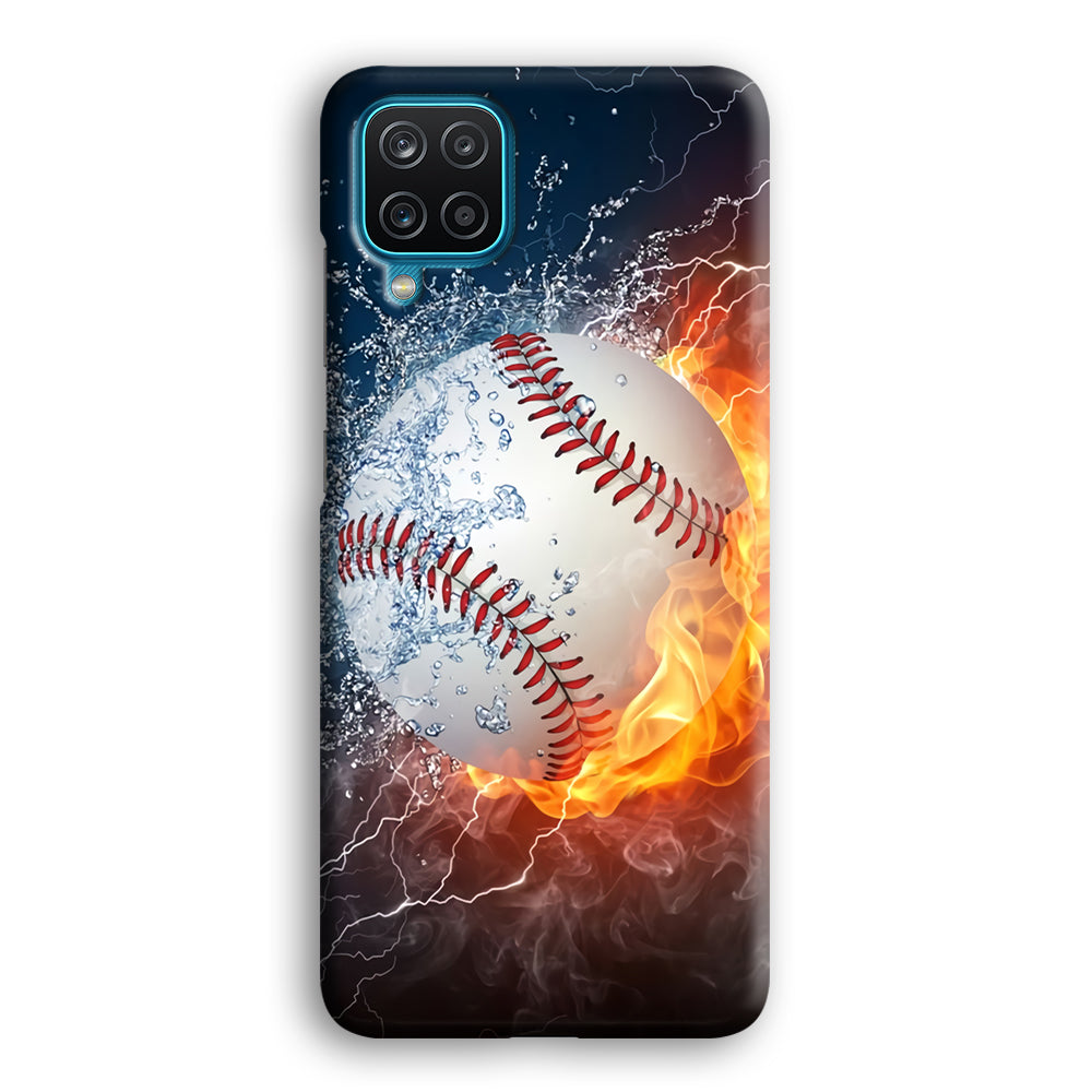 Baseball Ball Cool Art Samsung Galaxy A12 Case-Phone Case-3D Case-Altracase
