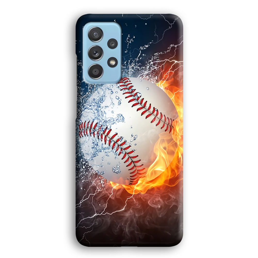 Baseball Ball Cool Art Samsung Galaxy A52 Case-Phone Case-3D Case-Altracase