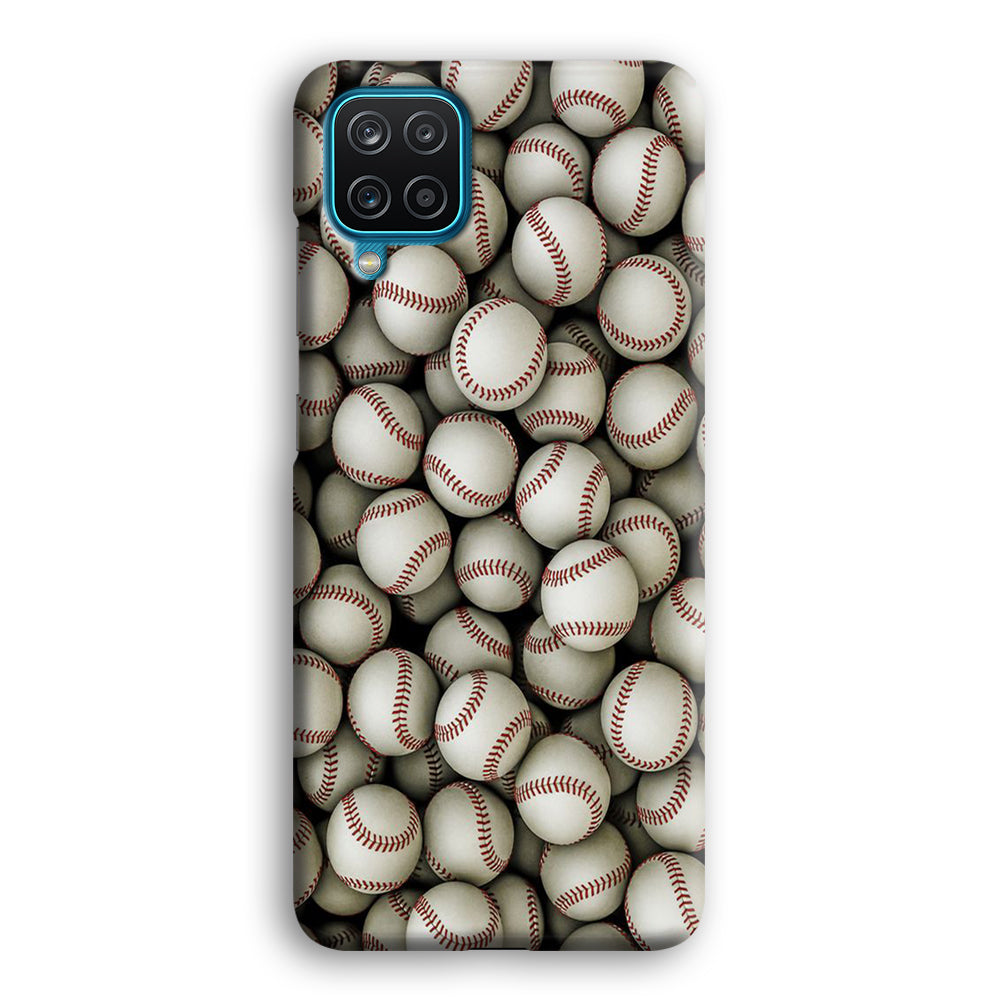 Baseball Ball Pattern Samsung Galaxy A12 Case-Phone Case-3D Case-Altracase