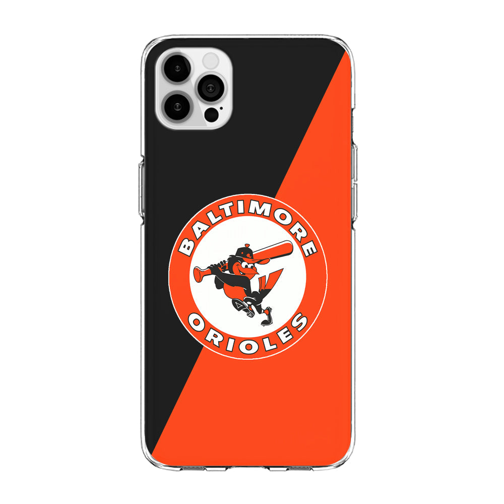 Baseball Baltimore Orioles MLB 001 iPhone 14 Pro Max Case-Phone Case-Clear Soft Case-Altracase