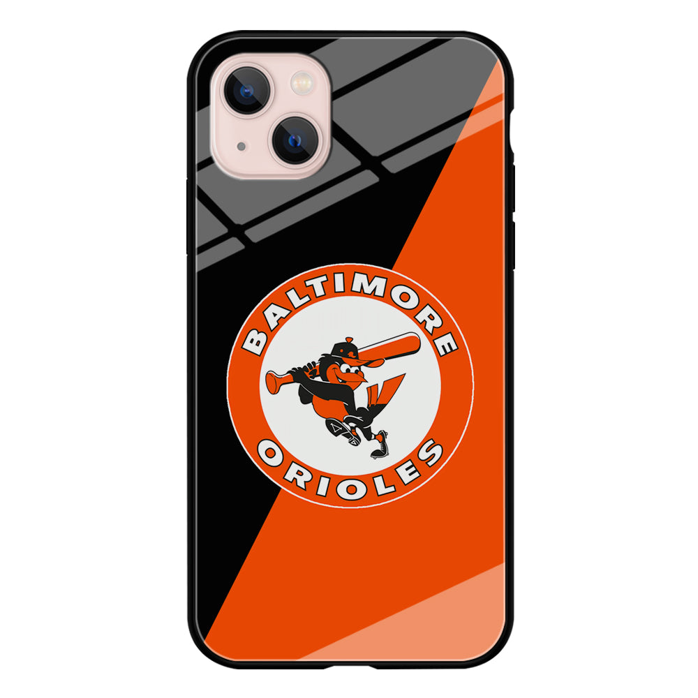 Baseball Baltimore Orioles MLB 001 iPhone 15 Plus Case-Phone Case-Tempered Glass Case-Altracase