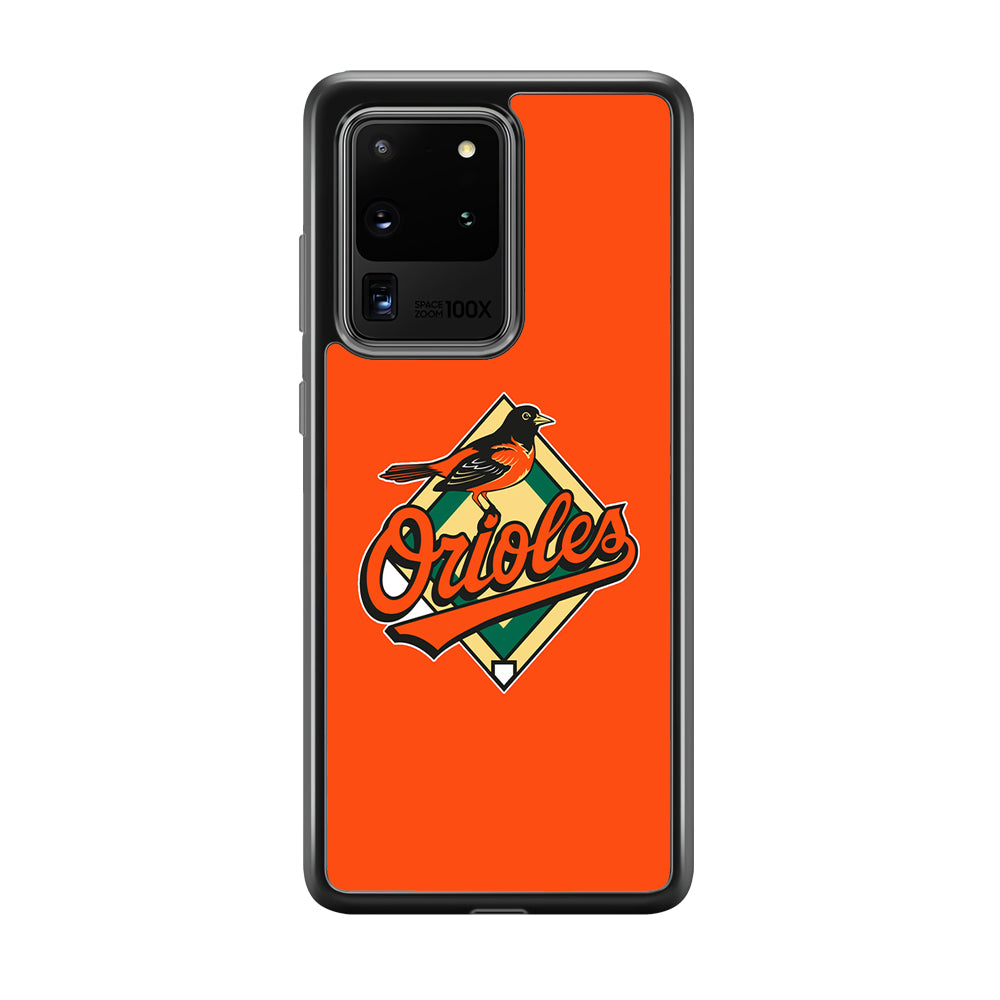 Baseball Baltimore Orioles MLB 002 Samsung Galaxy S20 Ultra Case-Phone Case-Tempered Glass Case-Altracase