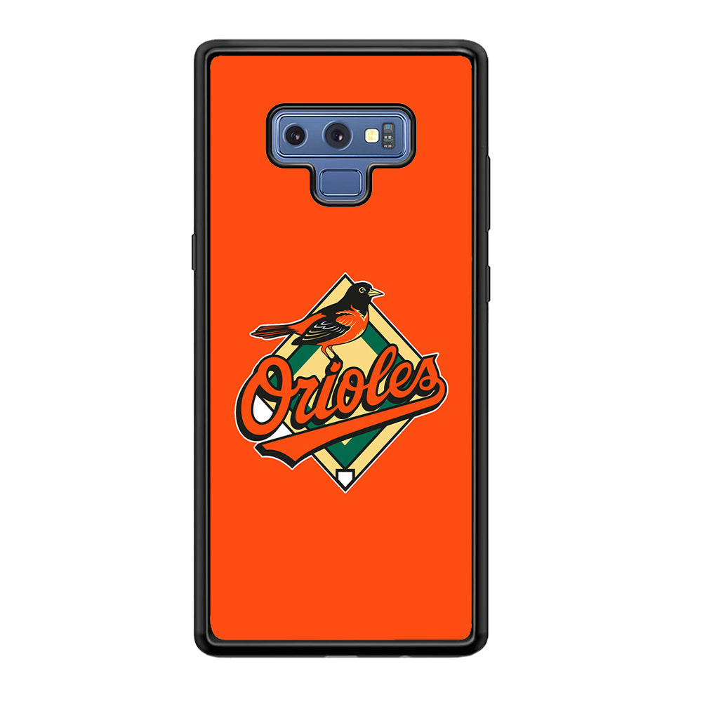Baseball Baltimore Orioles MLB 002 Samsung Galaxy Note 9 Case-Phone Case-Tempered Glass Case-Altracase