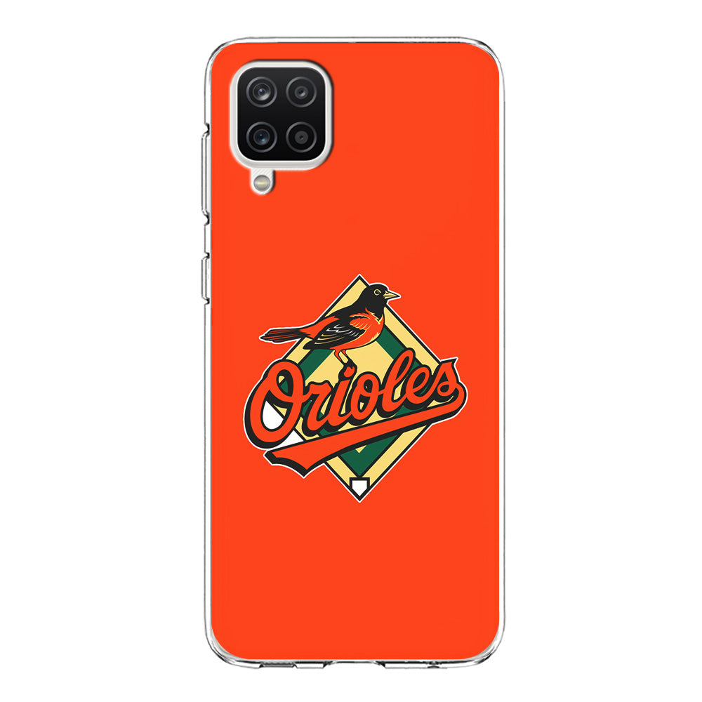 Baseball Baltimore Orioles MLB 002 Samsung Galaxy A12 Case-Phone Case-Clear Soft Case-Altracase