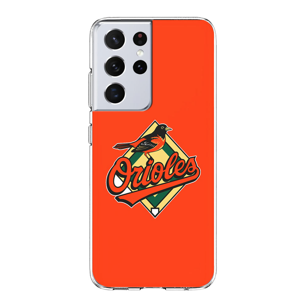 Baseball Baltimore Orioles MLB 002 Samsung Galaxy S23 Ultra Case-Phone Case-Clear Soft Case-Altracase