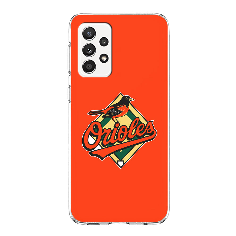 Baseball Baltimore Orioles MLB 002 Samsung Galaxy A72 Case-Phone Case-Clear Soft Case-Altracase